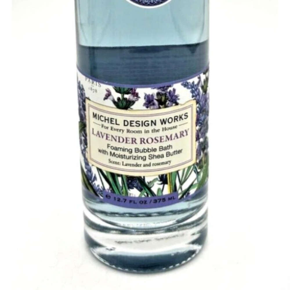 Michel Design Works Bubble Bath 12.7fl oz 375ml - Lavender Rosemary NEW - Picture 2 of 4